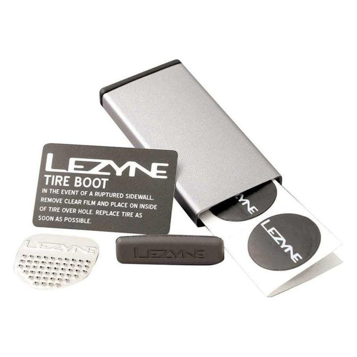 Lezyne Metal Kit Patch Kit Unit Stainless Bicycle Tube and Tire Repair