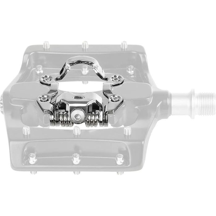 Exustar, E-EMM276 Clicksystem, Adds SPD compatibility to E-PM820-2 Pair Bicycle Pedal Accessories