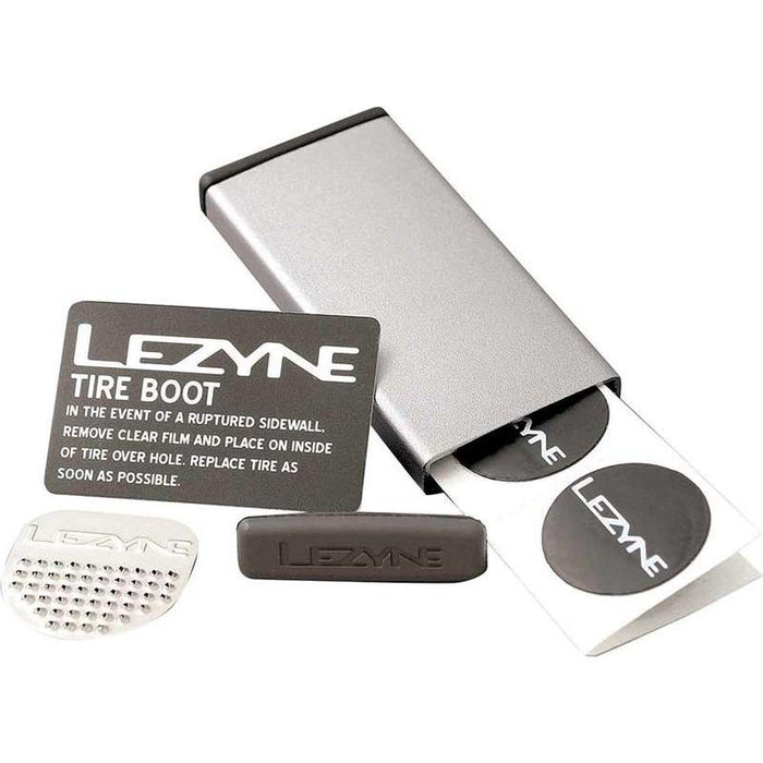 Lezyne Metal Kit Patch Kit Unit Stainless Bicycle Tube and Tire Repair