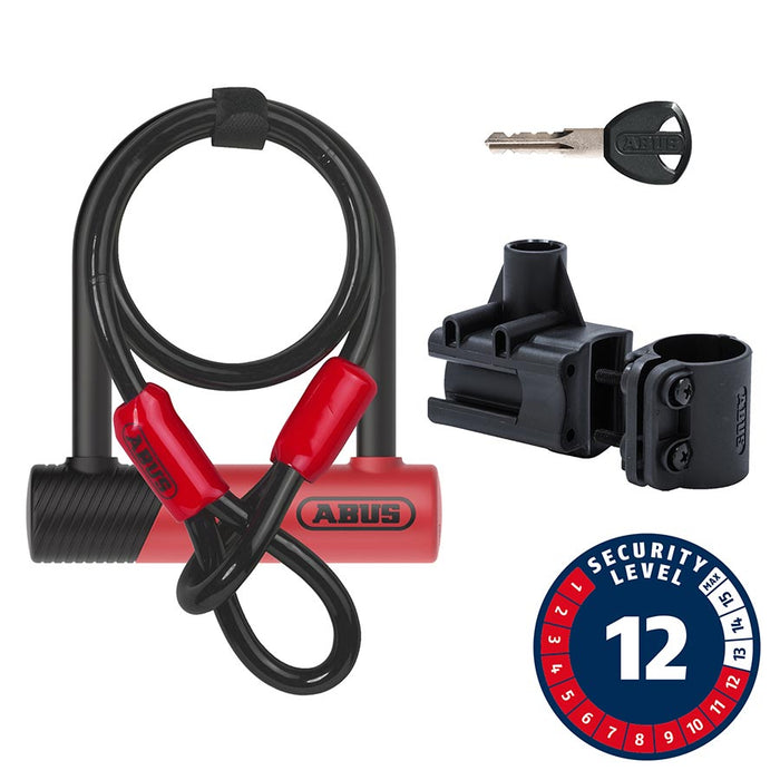 ABUS 420K/150HB140 USH + Cobra 10/120 Bicycle U-Locks
