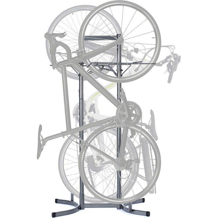 Delta Heavy Duty 2 Bike Upright - Gray Bicycle Stands