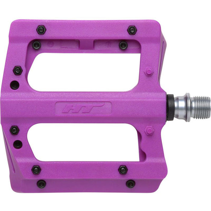 HT Components PA12A Platform Composite 9/16 for Mountain and Road Bikes Bicycle Pedals