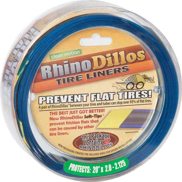 Rhinodillos Liner Pair Liners Bicycle Tube and Tire Repair