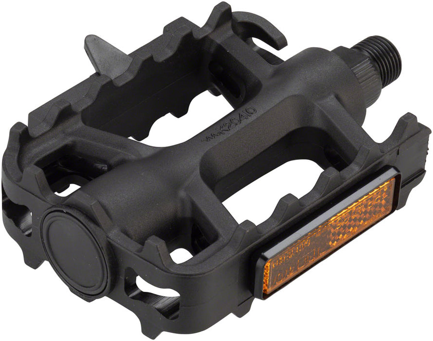 Dimension Basic Heavy-Duty Nylon 1/2" Bicycle Pedals