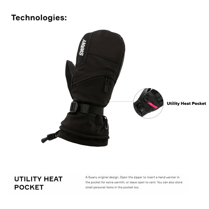 Swany X-Over Mitt 2.2 Ladies Snow Mittens